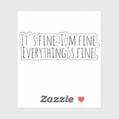 あ素晴らしあ。私は素晴らし.全て素晴らし。 シール (シート)