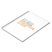 あ素晴らしあ。私は素晴らし.全て素晴らし。 ノートブック (左側)