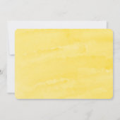 あ絵を描ああ花が私の花嫁 招待状 (裏面)