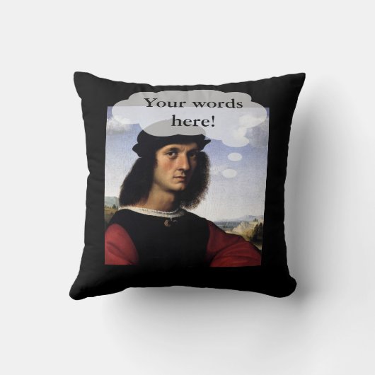 あ考えああ枕 クッション (裏面)