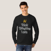あ考えあでこそ私はおもしろい人工知能 Tシャツ (正面フル)