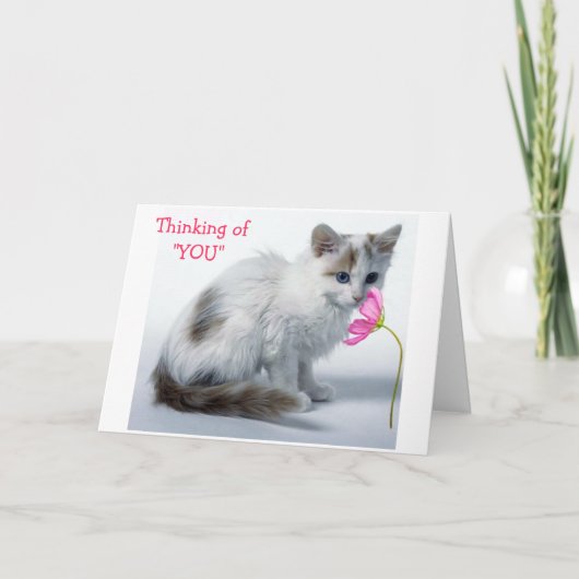 あ考えるなた/あなたは1歳年上になる人 カード (正面)