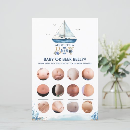 あ航海のあー男の子だ携帯ゲームの内容 (スタンド正面)