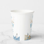 あ航海のあー男の子のシャワーだ 紙コップ (右)