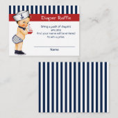 あ航海のあ男の子おむつラッフルインサート エンクロージャーカード (正面/裏面)