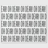 あ親愛あ！ ラッピングペーパー (フラット)