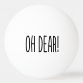 あ親愛あ！ 卓球ボール (裏面)