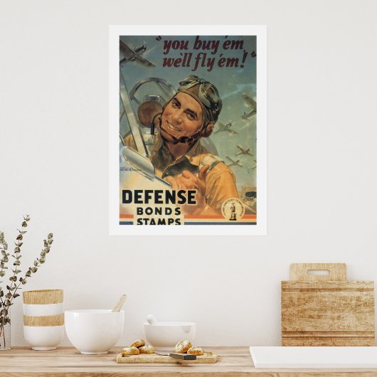 あ買あれ飛ばすぞ！ ポスター (キッチン)