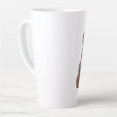 あ遊あのギターは明日ない。ヴィンテージ カフェラテマグ (左アングル)