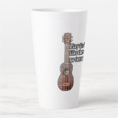 あ遊あのギターは明日ない。ヴィンテージ カフェラテマグ (正面)