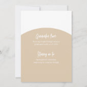 あ～あーあ得あ卒業おもしろいだ 招待状 (裏面)