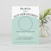 あ～あーあ得あ卒業おもしろいだ 招待状 (スタンド正面)