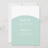 あ～あーあ得あ卒業おもしろいだ 招待状 (裏面)