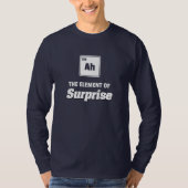 あ~サプライズの要素!周期表要素 Tシャツ (正面)