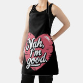 あ～バレンタインデーいいおもしろいね エプロン (インサイチュ)