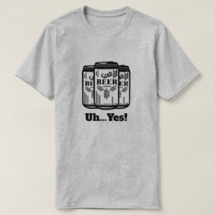 あ…Yes!クラフトビール缶 Tシャツ