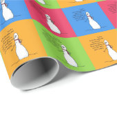 いいいけなか？皮肉な雪だるま ラッピングペーパー (ロールコーナー)