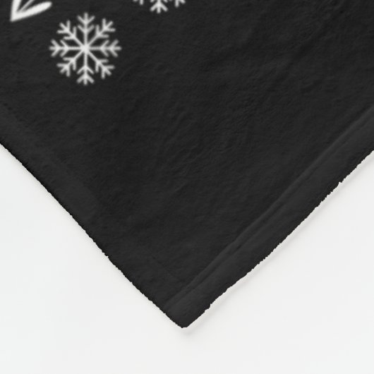 いいいけな試みが行われた – Christmas Check フリースブランケット (角)