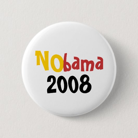 いいえのbama 2008年 缶バッジ (正面)