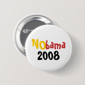 いいえのbama 2008年 缶バッジ (正面&裏面)