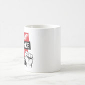 いいえトランプいいえVance大きな太ったチャンス コーヒーマグカップ (中央)