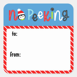 いいえピーク可愛い子供お洒落クリスマスプレゼントラベル スクエアシール