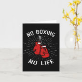 いいえボクシングノライフパンチボクシング手袋武術アーツ カード (黄色い花)