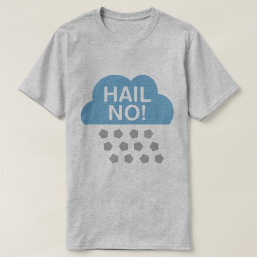 いいえ呼ばないで下さい! Tシャツ (デザイン正面)