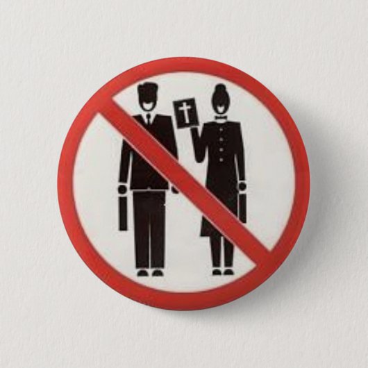 いいえ感謝してい、アセイストのバッジ/ボタン 缶バッジ (正面)