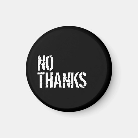 いいえ感謝してい- マグネット (正面)