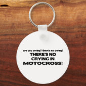 いいえ泣き叫び – モトクロス キーホルダー (正面)