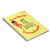 いいえ私のdigasは私のquiquesデムエストラマンロ ノートブック (右側)