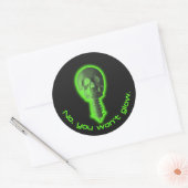 いいえ、あなたはGlow Radiology Techデザイン ラウンドシール (封筒)