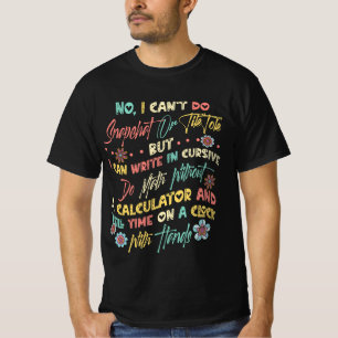 いいえ、ソーシャルネットワークアプリは使えないが、使えな書い Tシャツ