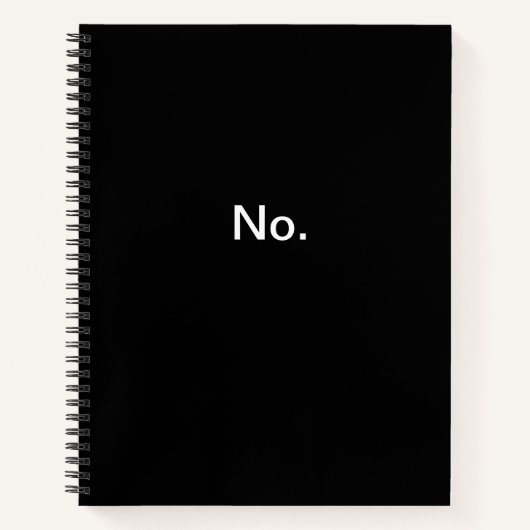 いいえ。ノートブック。 ノートブック (正面)