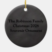 いいえ、私はあなたをもっと愛している セラミックオーナメント (裏面)