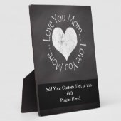 いいえ、私はあなたをもっと愛している フォトプラーク (側面)