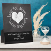 いいえ、私はあなたをもっと愛している フォトプラーク (側面)