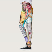 いいえ、私達は石-レギンス--を投げていません レギンス (左)