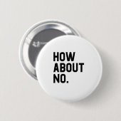 いいえ 缶バッジ (正面&裏面)