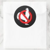 いいえ(鶏肉) ラウンドシール (バッグ)