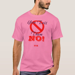 いいえ! Tシャツ