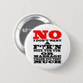 いいえF*?K'Nのスーツ、TAK TAKや… 缶バッジ (正面&裏面)