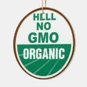 いいえGMO Orgainc セラミックオーナメント (左)