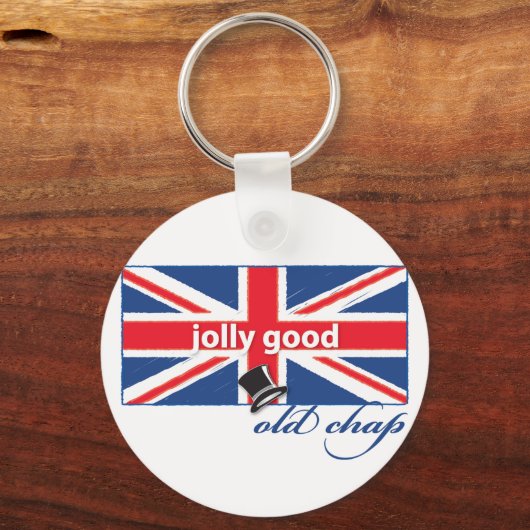 いいすてきおやじさん! キーホルダー (正面)