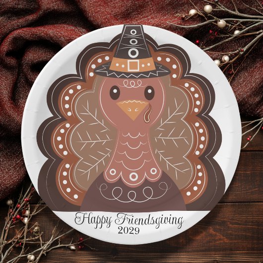 いいぞ！トルコ感謝祭&サッカー ペーパープレート