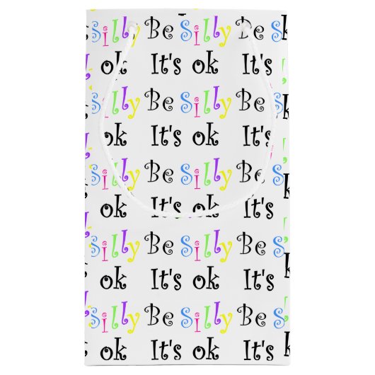 いいっ間抜けて!-抱き枕 スモールペーパーバッグ (裏面)