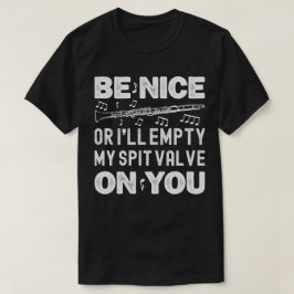 いいな私は私の串弁クラリネットプレーヤーを空にする Tシャツ
