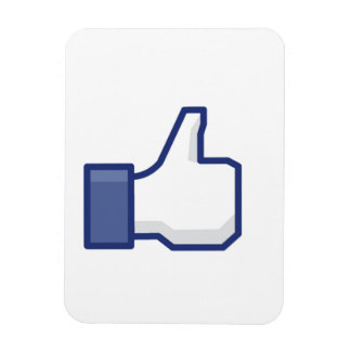 いいね!ハンド - フェイスブックのサムズアップ マグネット