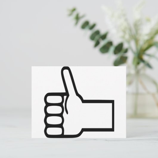 いいね ポストカード (スタンド正面)